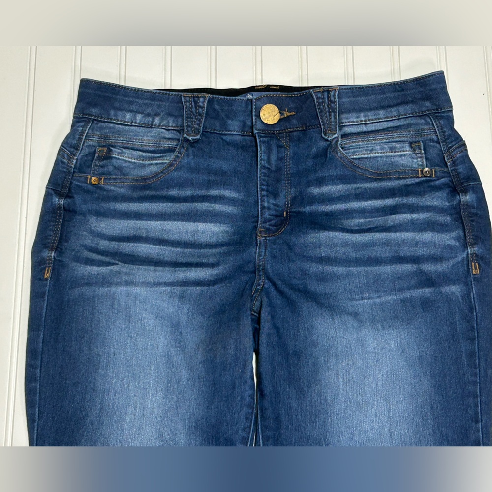 NWOT Democracy Blue Denim Jegging Ab Solution Booty Lift Jeans size 10 - Picture 5 of 13
